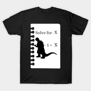 Godzilla Minus 1 Equals X T-Shirt